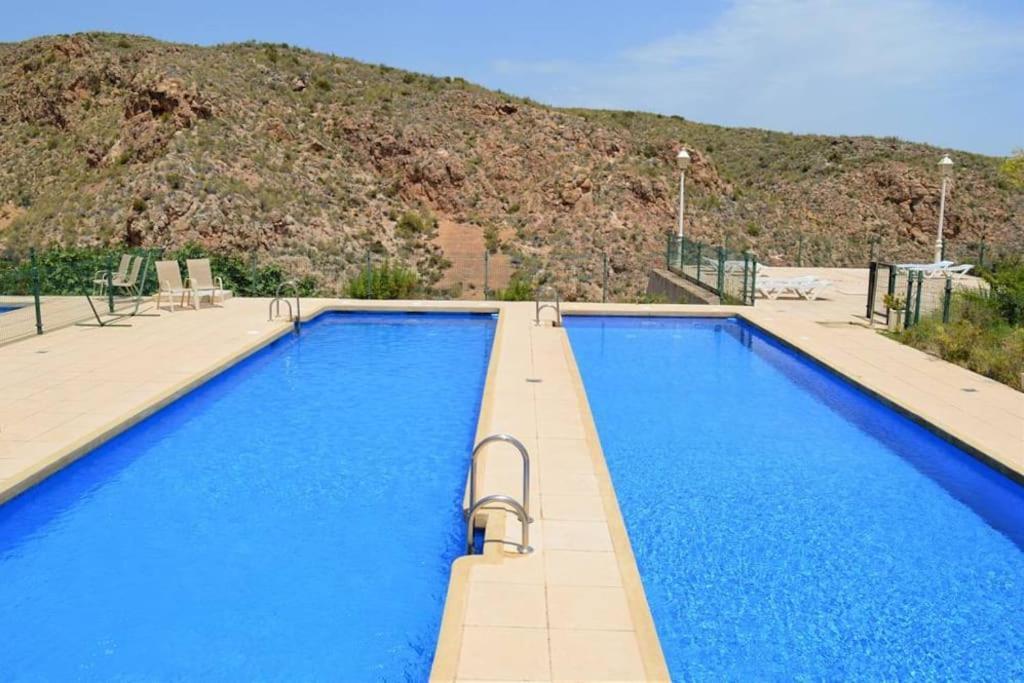 Fantastic Mountain- And Sea View Casa Vista Bonita Villa Bedar Bagian luar foto